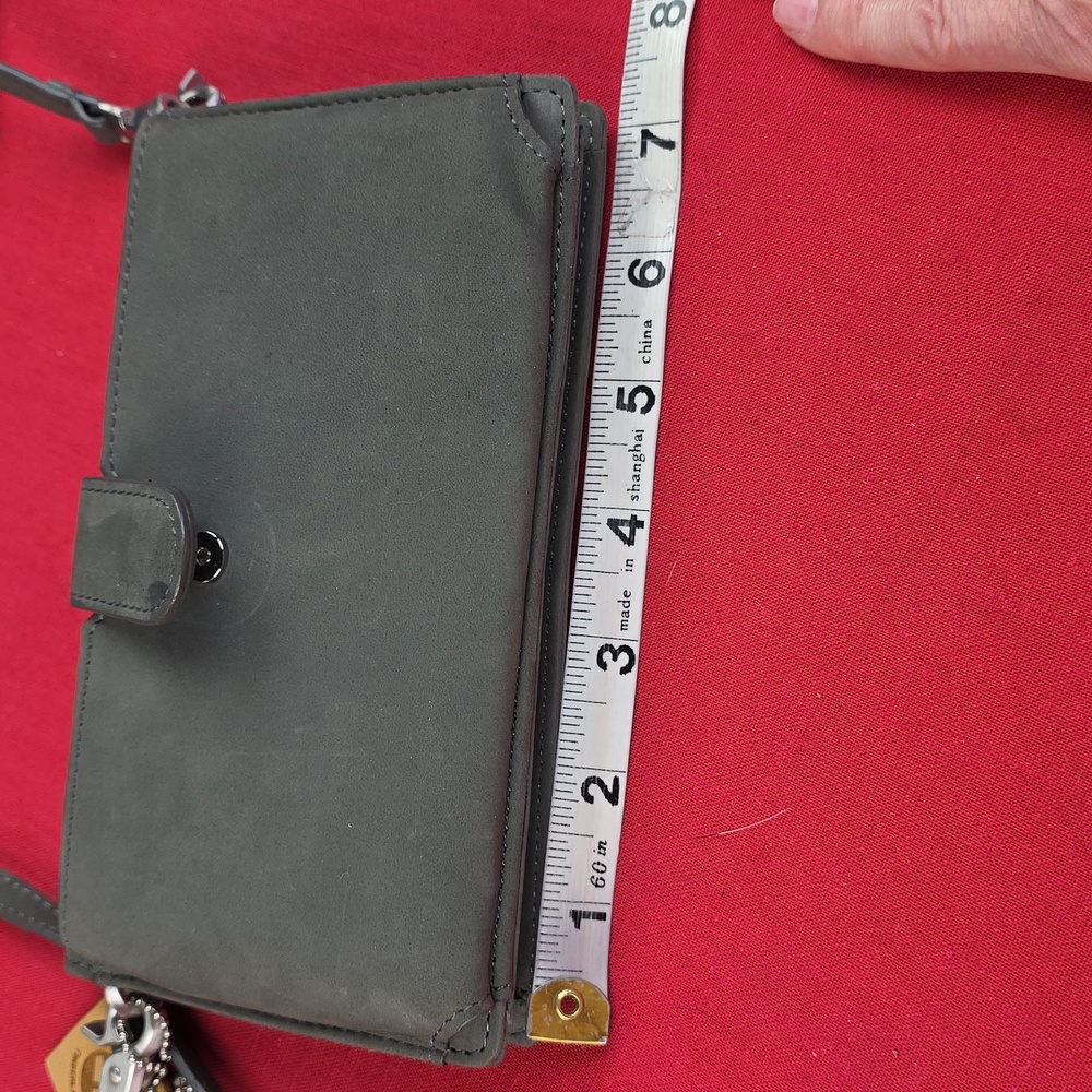 Timberland Nubuck Crossbody Wallet Purse - Picture 13 of 15